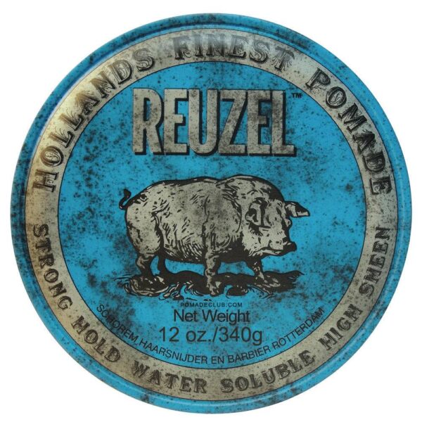 Reuzel Strong Hold High Sheen Pomade Blue - 340g