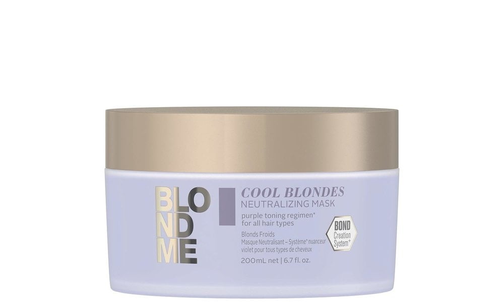 Schwartzkopf Blond Me Cool Blondes Neutralizing Mask - Purple Toning - 200ml