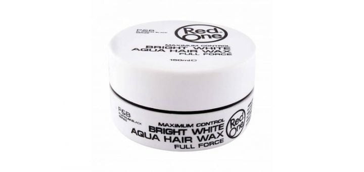 RedOne Bright White Aqua Hair Wax Full Force Maximum Control 150ml