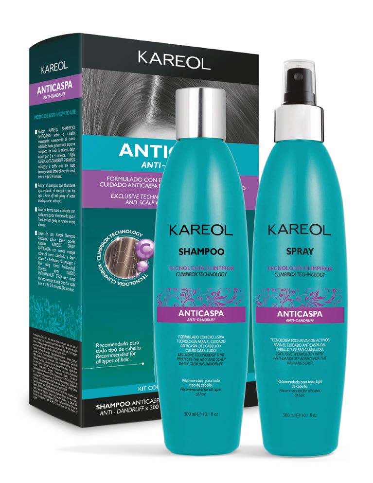 KAREOL Kit Anticaspa - Anti-dandruff Kareol 300ML+