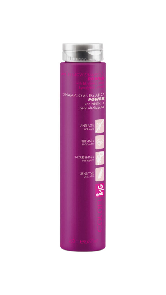 ING Professional Color Ing Anti-Yellow Shampoo Power - 250ml