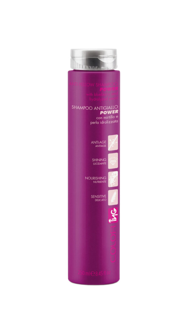 ING Professional Color Ing Anti-Yellow Shampoo Power - 250ml