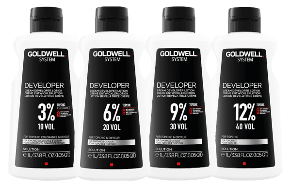 Goldwell Topchic Cream Developer Lotion - 1000ml
