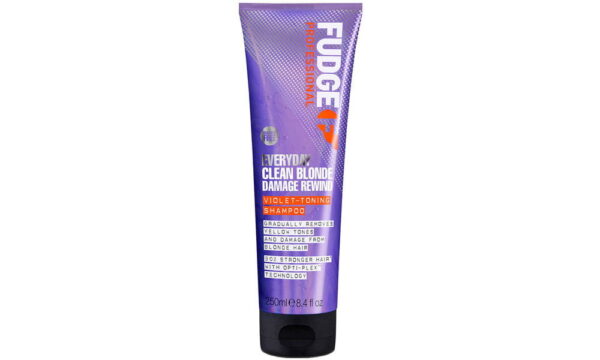 Fudge Everyday Clean Blonde Damage Rewind Violet Shampoo - 250ml