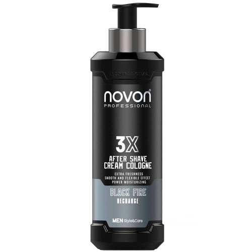 Novon Aftershave - Black Fire - 400 ml