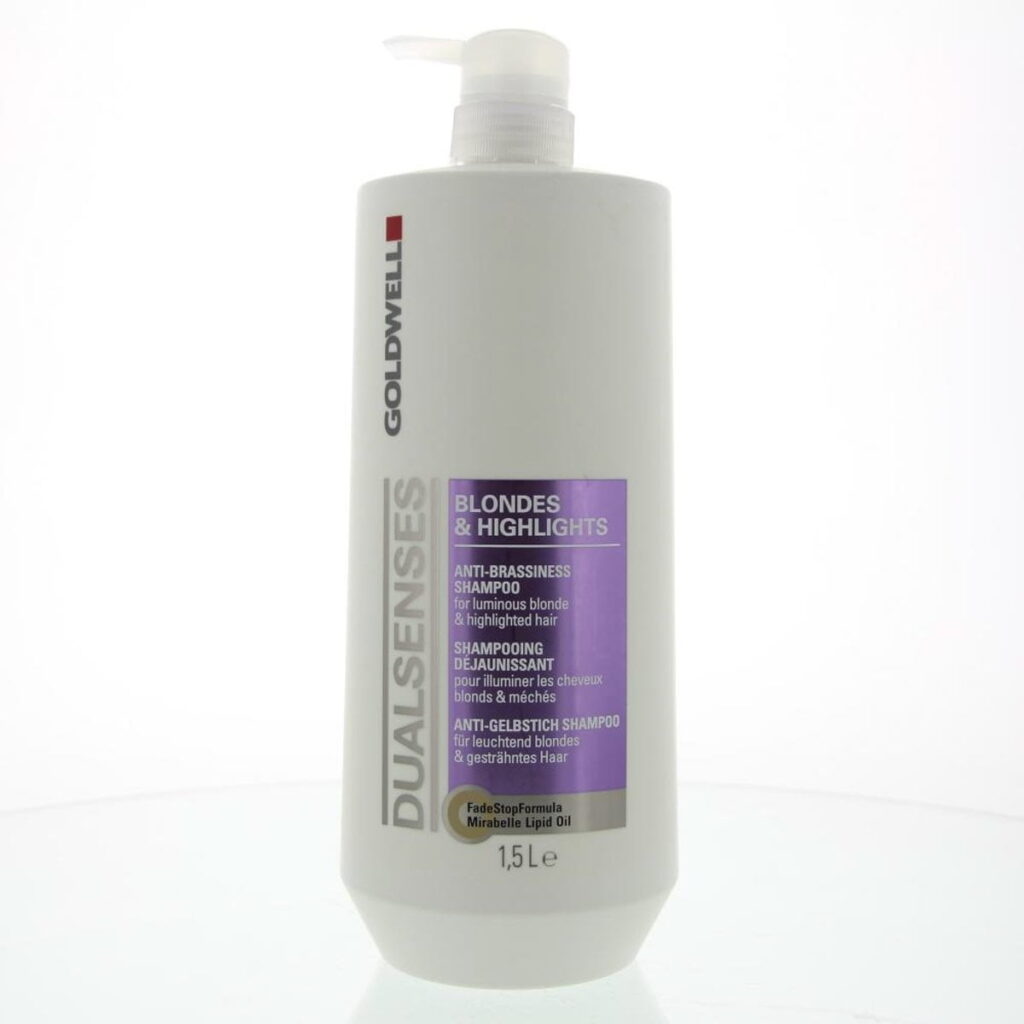 Goldwell Dualsenses Blondes & Highlights Anti Brassiness Shampoo - 1500ml