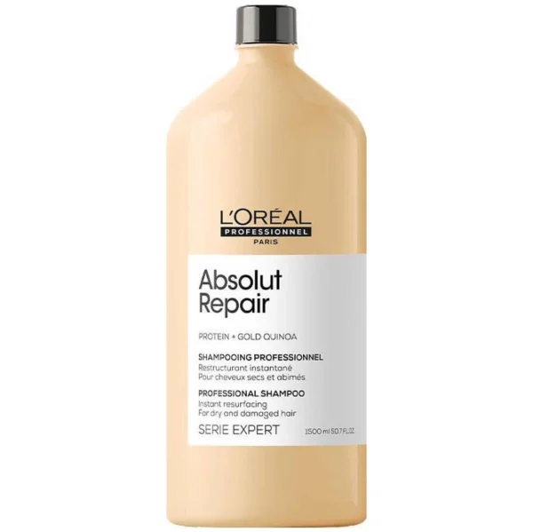 L`Orèal Professionnel - SE Absolut Repair Gold Quinoa Shampoo - Gallery 2