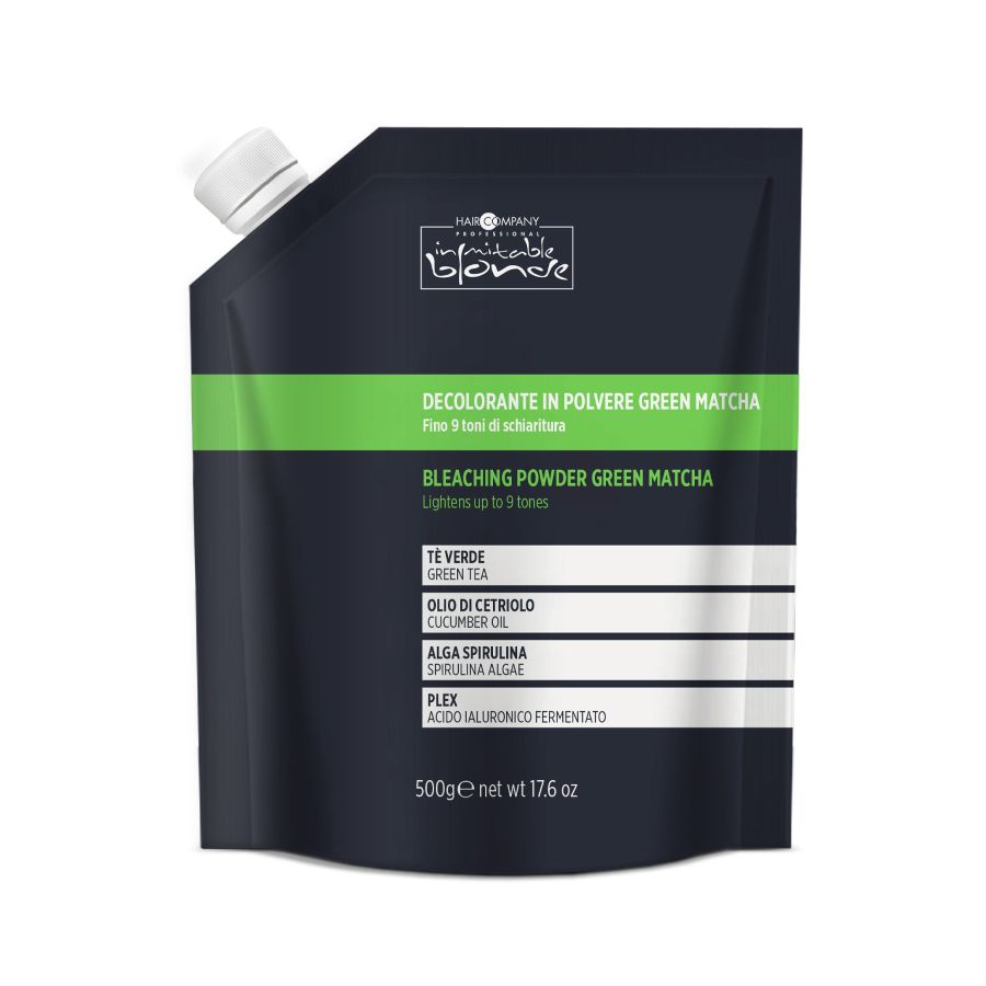 INIMITABLE Color - Bleaching Powder Green Matcha - 500gr