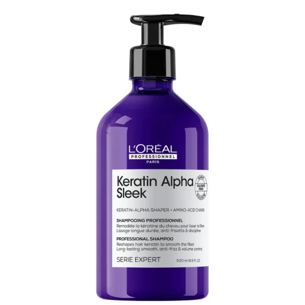 L`Orèal Professionnel - SE Keratin Alpha Sleek Shampoo - Gallery 1