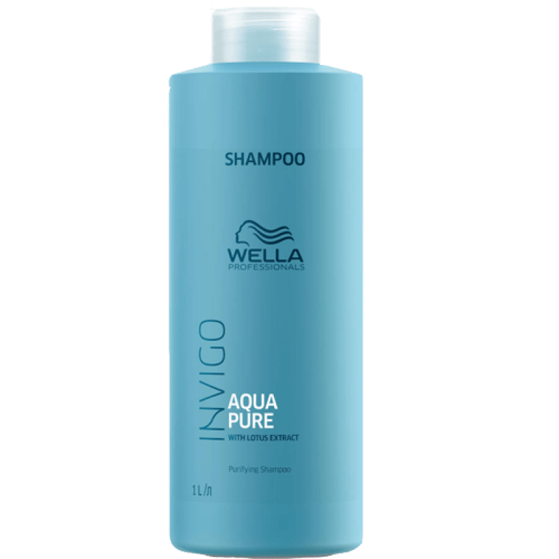 Wella Invigo Aqua Pure Purifying Shampoo - 1000ml