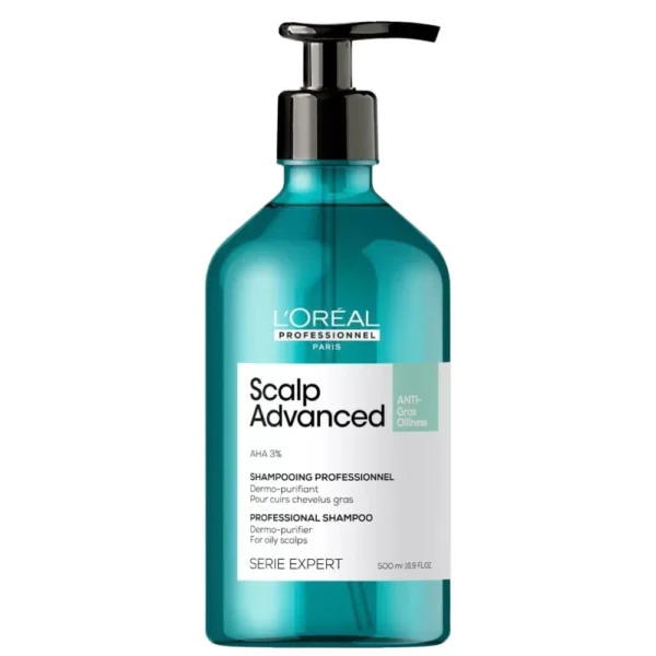 L'Oréal Professionnel - SE Scalp Advanced Anti-Oiliness Shampoo - Gallery 1