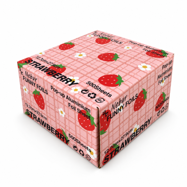 Nebur Funny Foils Strawberry 500 sheets
