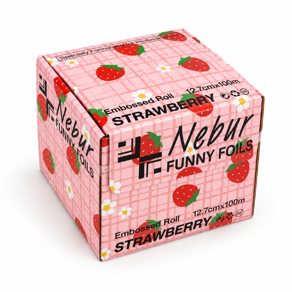 Nebur Funny Foils Strawberry Folie Rol