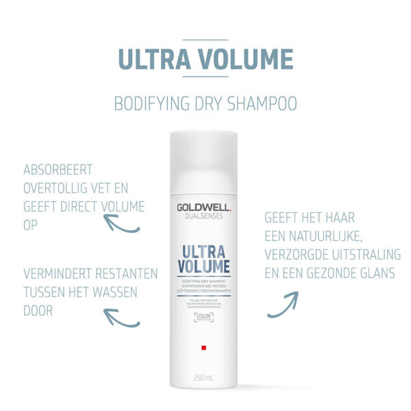 Dualsenses Ultra Volume Bodifying Dry Shampoo - 250ml - Gallery 2