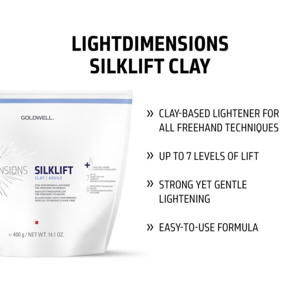 Goldwell Silk Lift Light Dimensions Clay - 400gr - Gallery 1