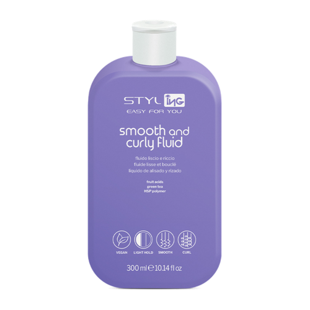 ING Professional Styl-Ing Smooth & Curly Fluid - 250ml
